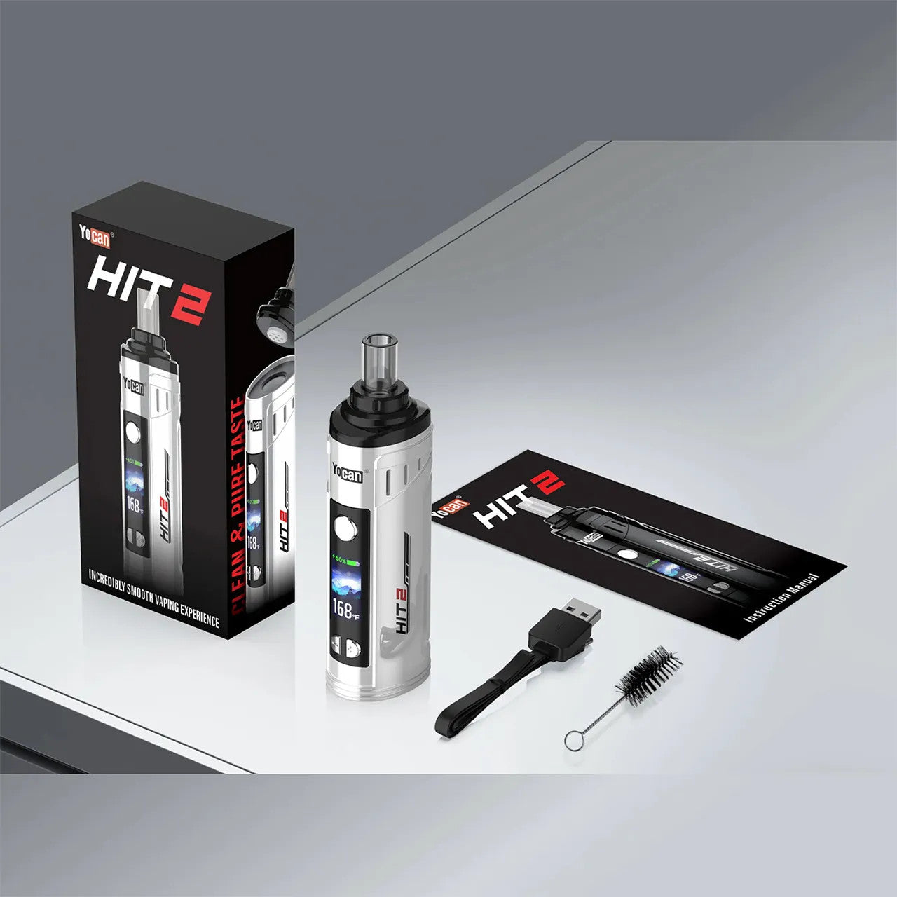 Yocan - Hit 2 1800mAh Dry Herb Vaporizer - SWED Yocan - Hit 2 1800mAh Dry Herb Vaporizer - SWED